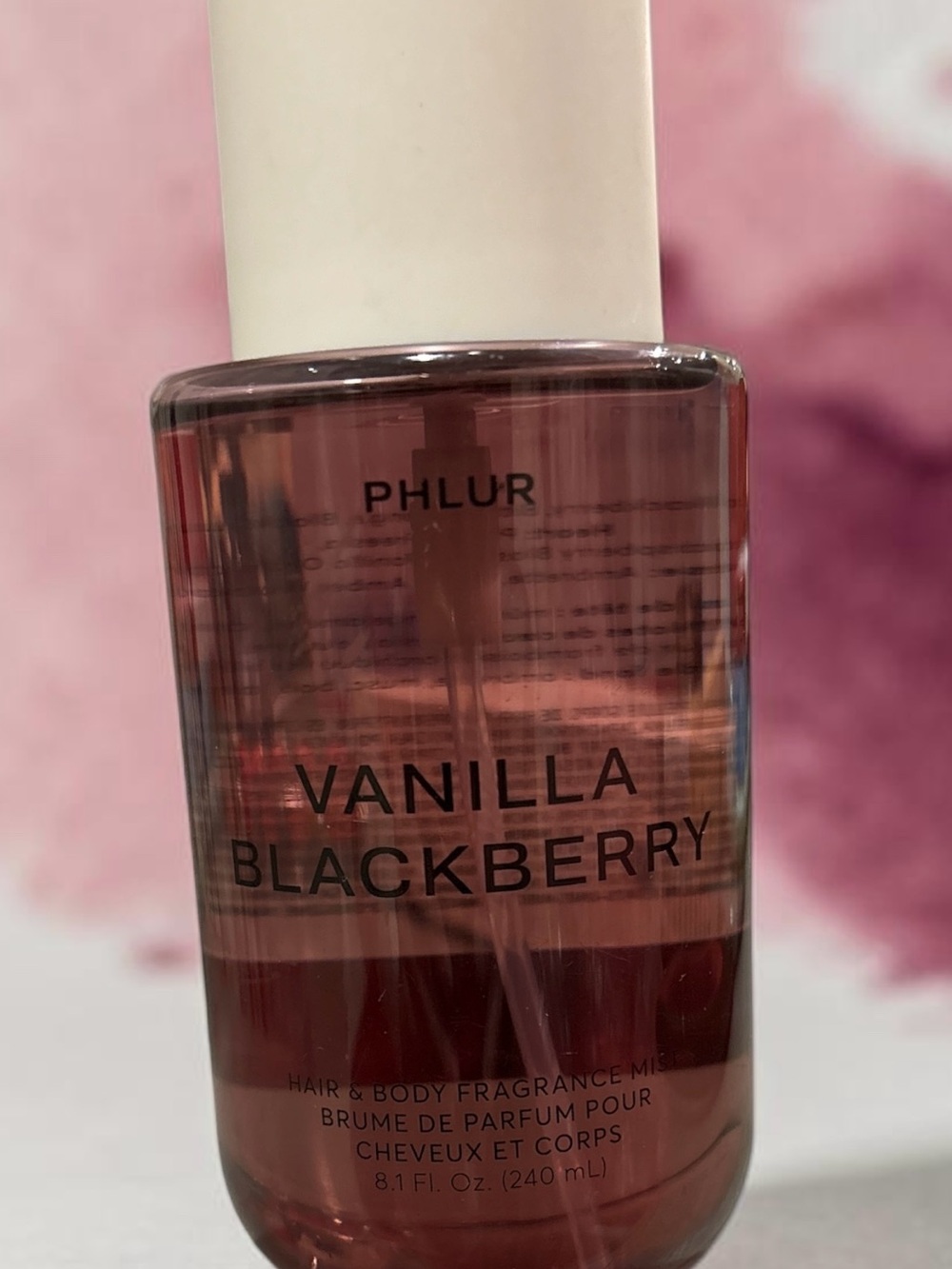 Phlur Vanilla Blackberry Hair & Body Mist